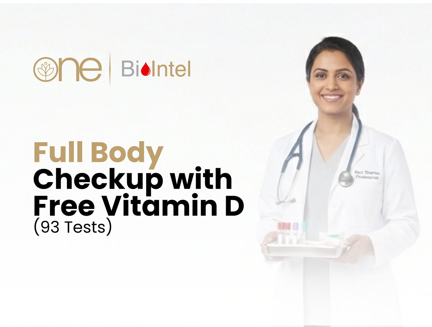 Full Body Blood Checkup with FREE Vitamin D (93 tests)
